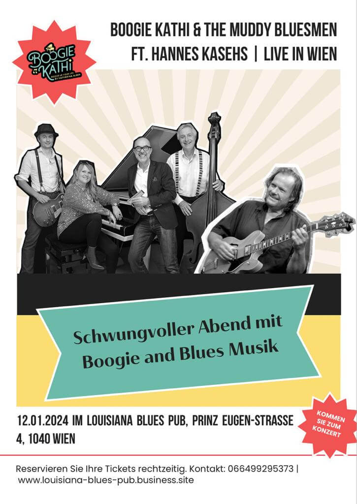 Boogie Kathi & The Muddy Bluesmen ft. Hannes Kasehs